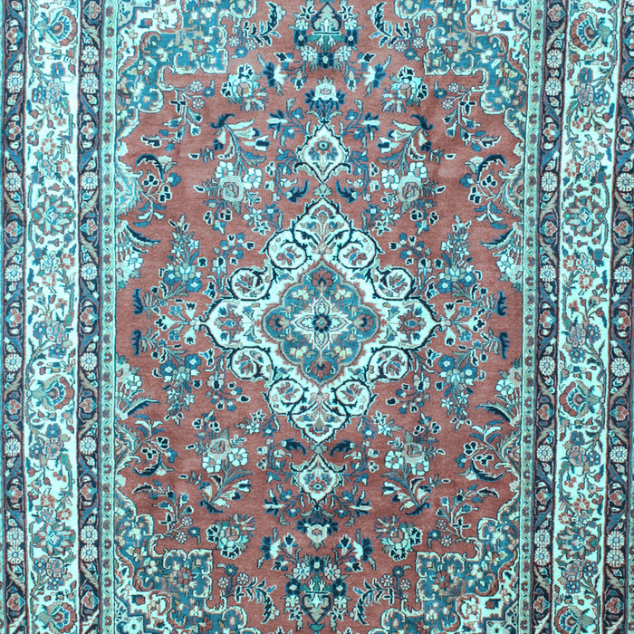 Persian Light Blue Traditional Rug, tr173lblu