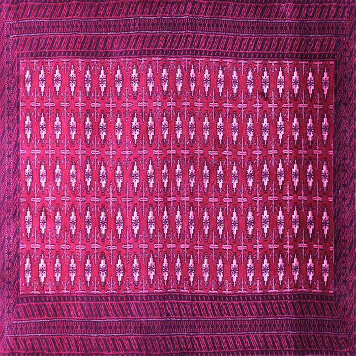 Square Southwestern Pink Country Rug, tr1740pnk