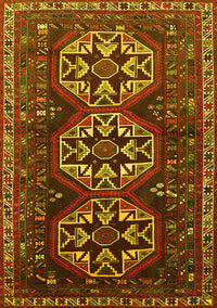 Persian Yellow Traditional Rug, tr1741yw