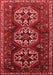 Persian Red Traditional Area Rugs