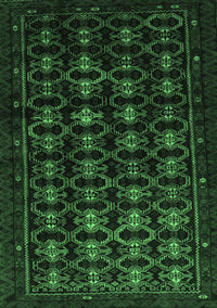 Persian Emerald Green Traditional Rug, tr1742emgrn