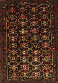 Persian Brown Traditional Rug, tr1742brn