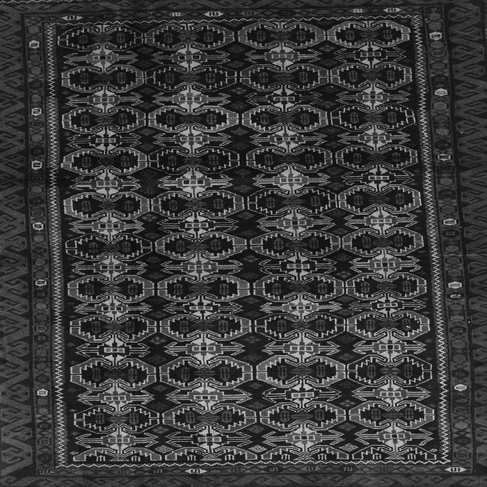 Serging Thickness of Persian Gray Traditional Rug, tr1742gry