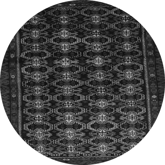 Square Persian Gray Traditional Rug, tr1742gry