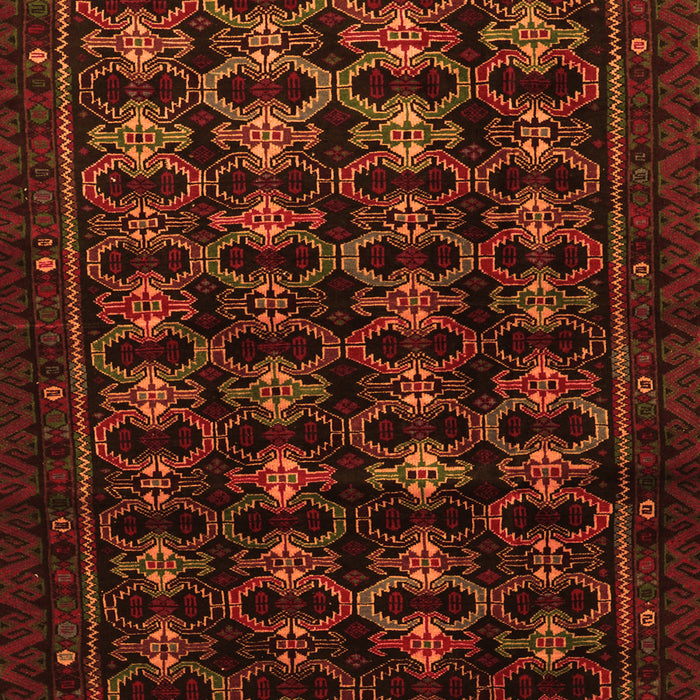 Persian Orange Traditional Rug, tr1742org