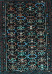 Persian Light Blue Traditional Rug, tr1742lblu