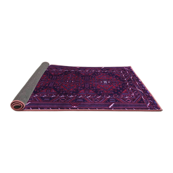 Sideview of Persian Purple Traditional Rug, tr1743pur
