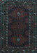 Persian Light Blue Traditional Rug, tr1743lblu