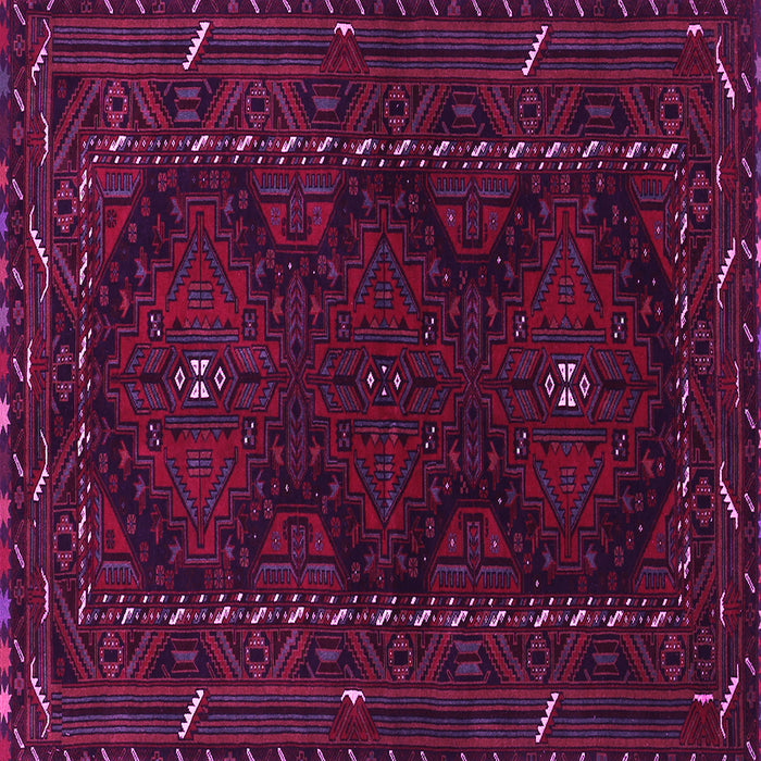 Square Persian Pink Traditional Rug, tr1743pnk