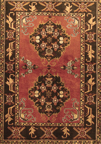Persian Brown Traditional Rug, tr1744brn