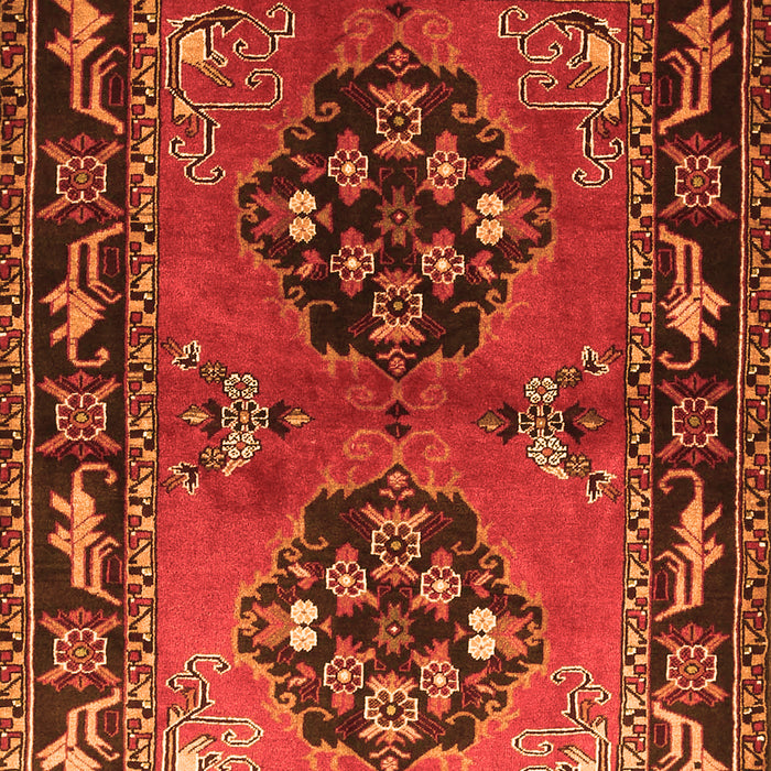 Persian Orange Traditional Rug, tr1744org