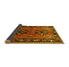 Sideview of Persian Yellow Traditional Rug, tr1744yw