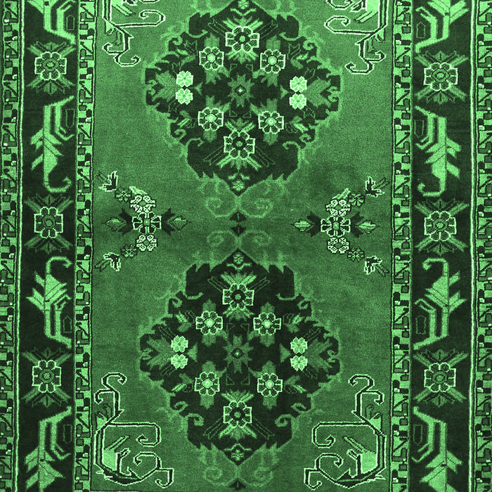 Persian Emerald Green Traditional Rug, tr1744emgrn