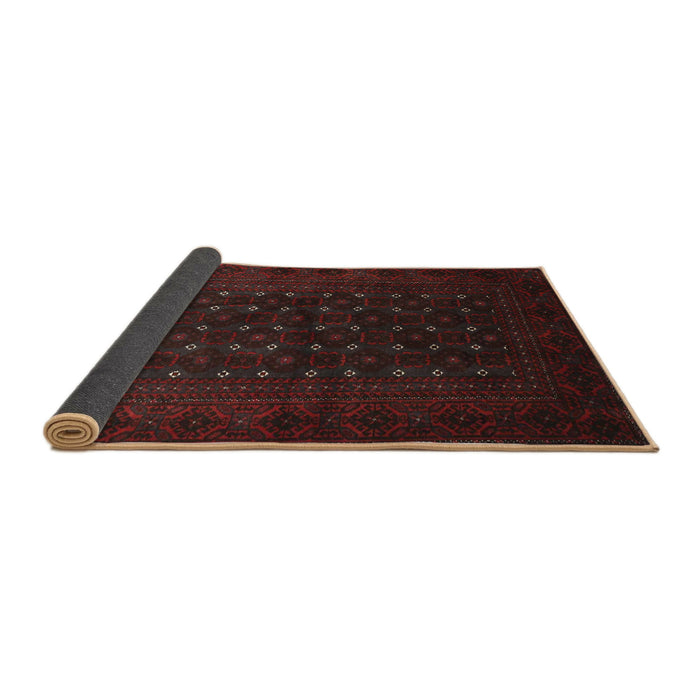 Sideview of Traditional Bakers Brown Persian Rug, tr1745