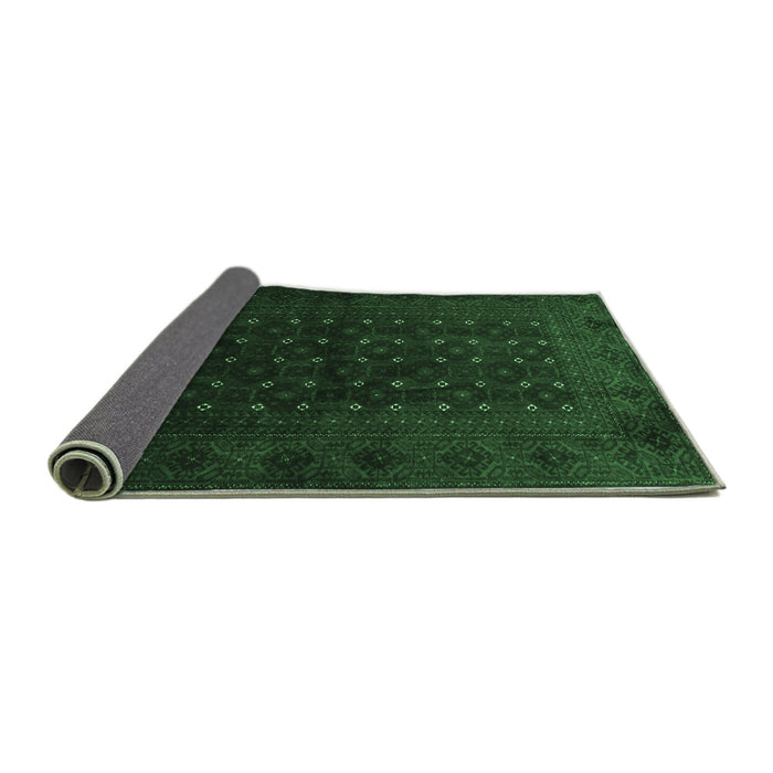 Sideview of Persian Emerald Green Traditional Rug, tr1745emgrn