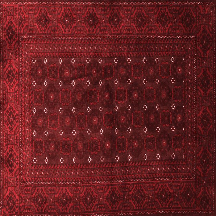 Machine Washable Persian Red Traditional Rug, wshtr1745red