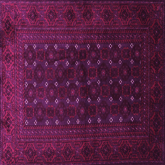 Square Persian Pink Traditional Rug, tr1745pnk