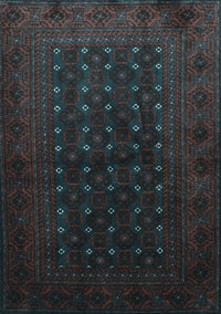 Persian Light Blue Traditional Rug, tr1745lblu