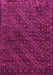 Machine Washable Persian Pink Traditional Rug, wshtr1746pnk