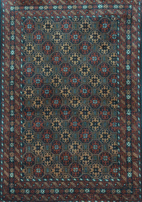 Persian Light Blue Traditional Rug, tr1746lblu