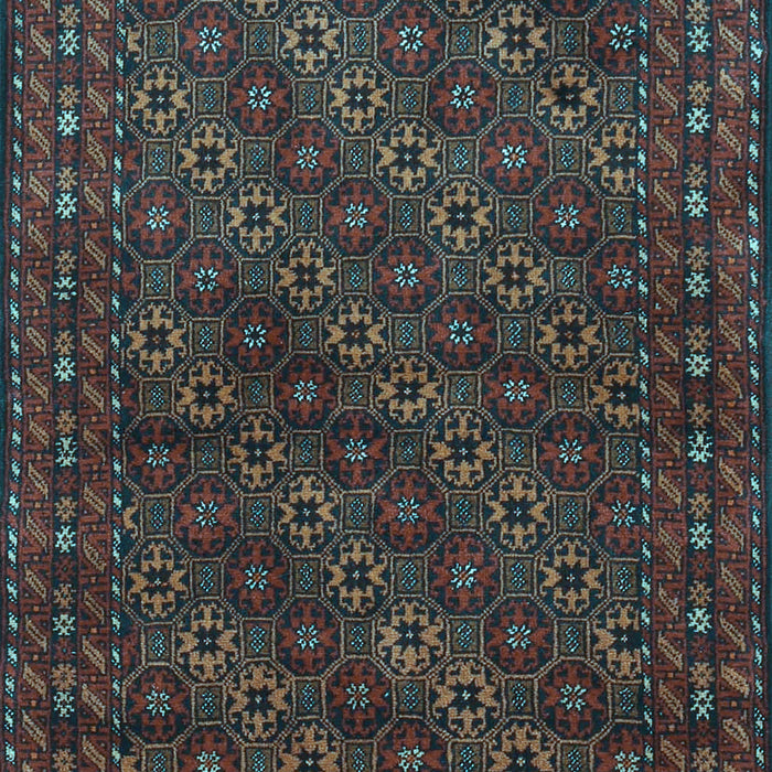 Persian Light Blue Traditional Rug, tr1746lblu