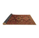 Sideview of Persian Brown Traditional Rug, tr1747brn