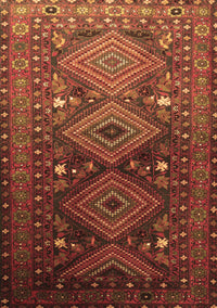 Persian Brown Traditional Rug, tr1747brn