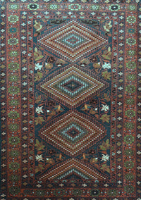 Persian Light Blue Traditional Rug, tr1747lblu