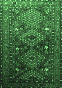 Persian Emerald Green Traditional Rug, tr1747emgrn