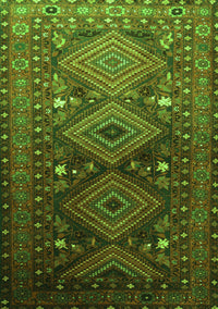 Persian Green Traditional Rug, tr1747grn