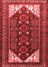 Persian Red Traditional Area Rugs