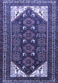 Persian Blue Traditional Rug, tr1748blu