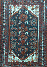 Persian Light Blue Traditional Rug, tr1748lblu