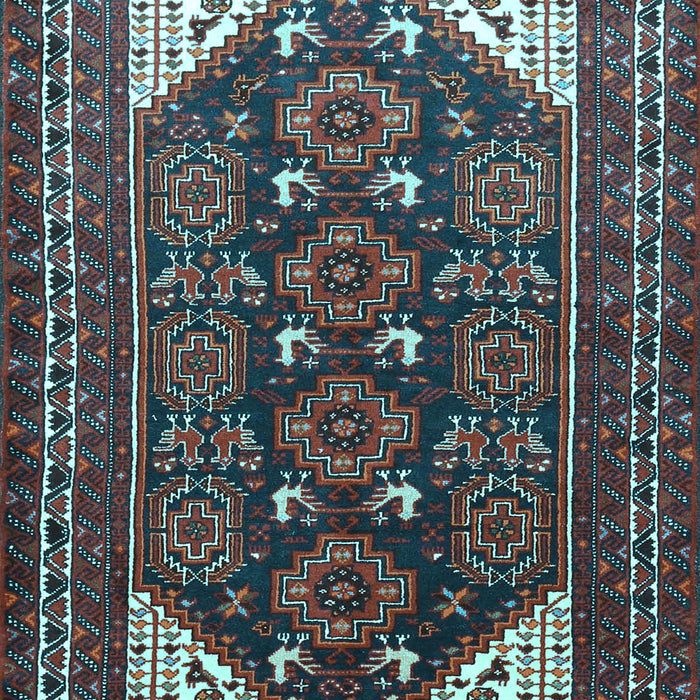 Persian Light Blue Traditional Rug, tr1748lblu
