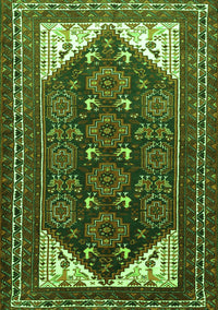 Persian Green Traditional Rug, tr1748grn