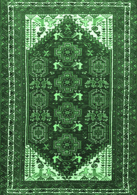 Persian Emerald Green Traditional Rug, tr1748emgrn