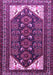 Persian Purple Traditional Rug, tr1748pur