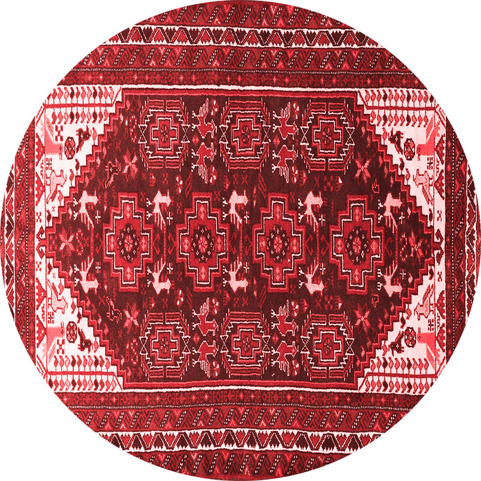 Machine Washable Persian Red Traditional Rug, wshtr1748red