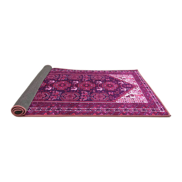 Sideview of Persian Pink Traditional Rug, tr1748pnk