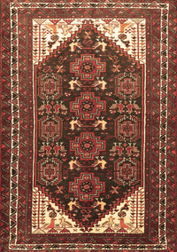 Persian Brown Traditional Rug, tr1748brn