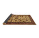 Sideview of Persian Brown Traditional Rug, tr1749brn