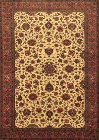 Persian Brown Traditional Rug, tr1749brn