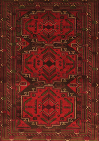 Persian Orange Traditional Rug, tr1750org