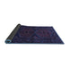 Sideview of Persian Blue Traditional Rug, tr1750blu