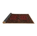 Sideview of Persian Brown Traditional Rug, tr1750brn