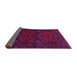 Sideview of Persian Pink Traditional Rug, tr1750pnk