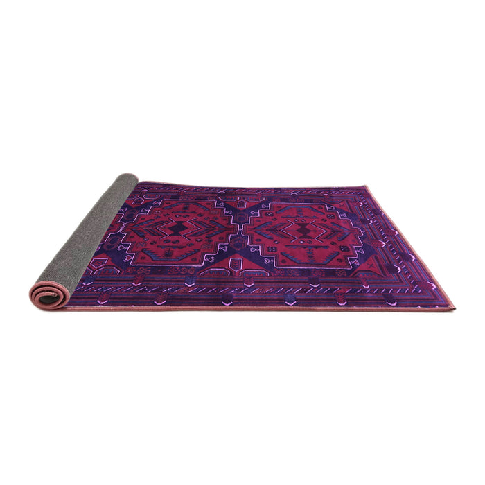 Sideview of Persian Purple Traditional Rug, tr1750pur