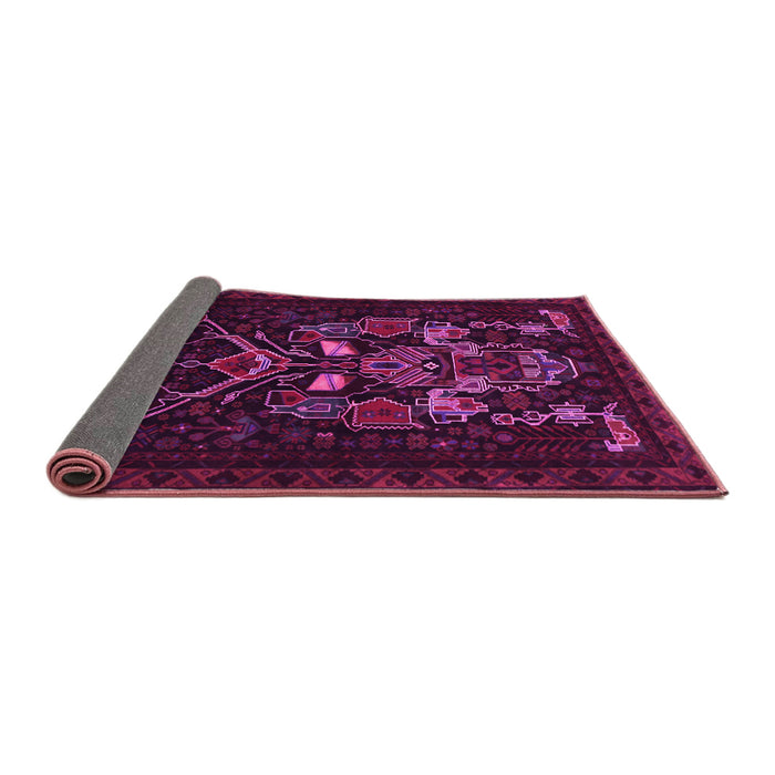 Sideview of Persian Pink Traditional Rug, tr1751pnk