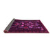Sideview of Persian Pink Traditional Rug, tr1751pnk