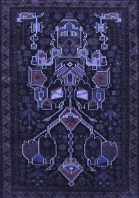 Persian Blue Traditional Rug, tr1751blu